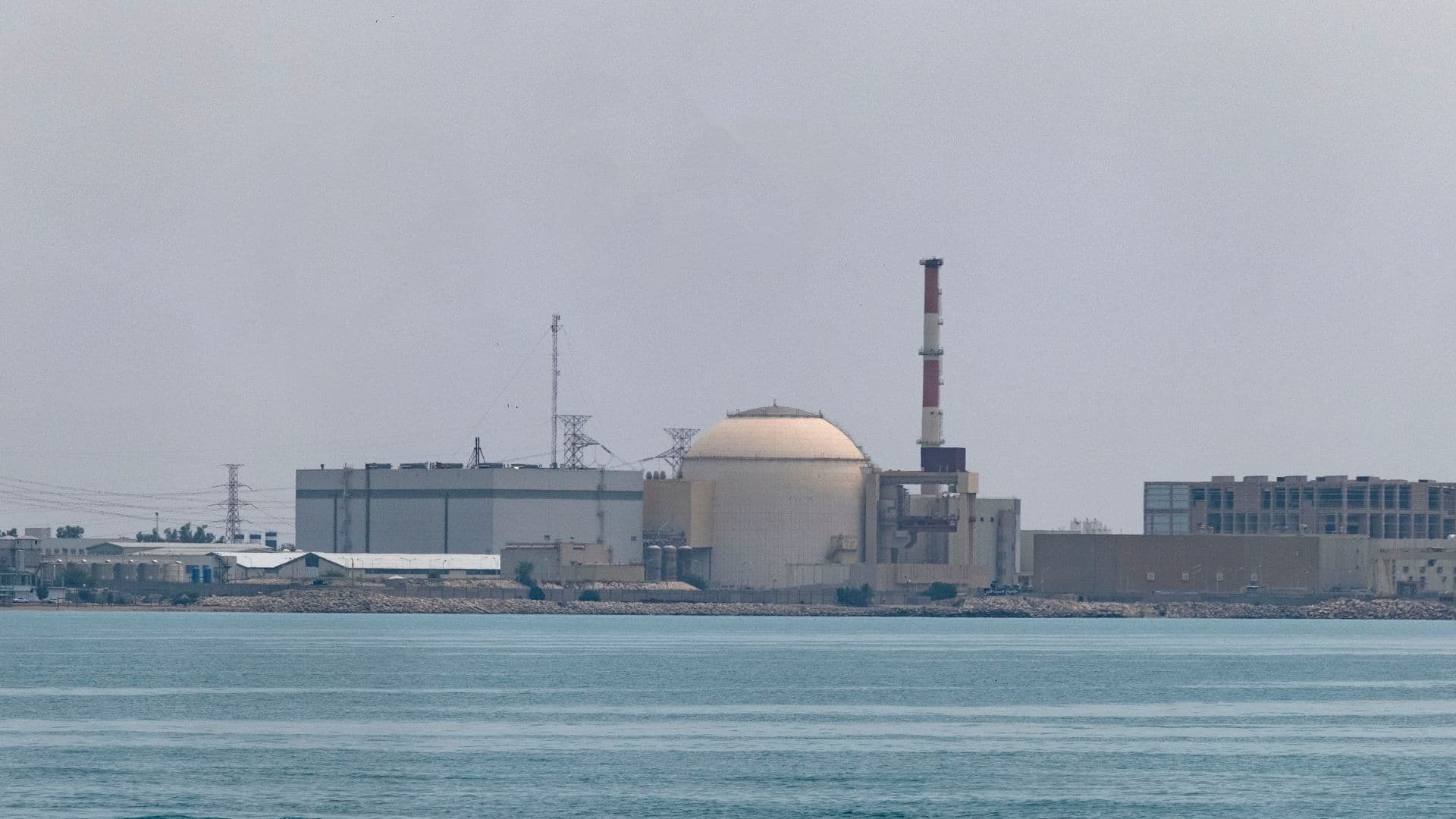 Projectile strikes near Iran's only nuclear plant, no damage reported