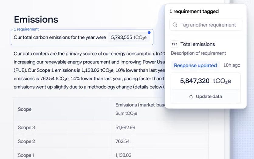 Watershed Launches AI-Powered Sustainability Reporting Tools